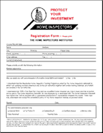 Registration form